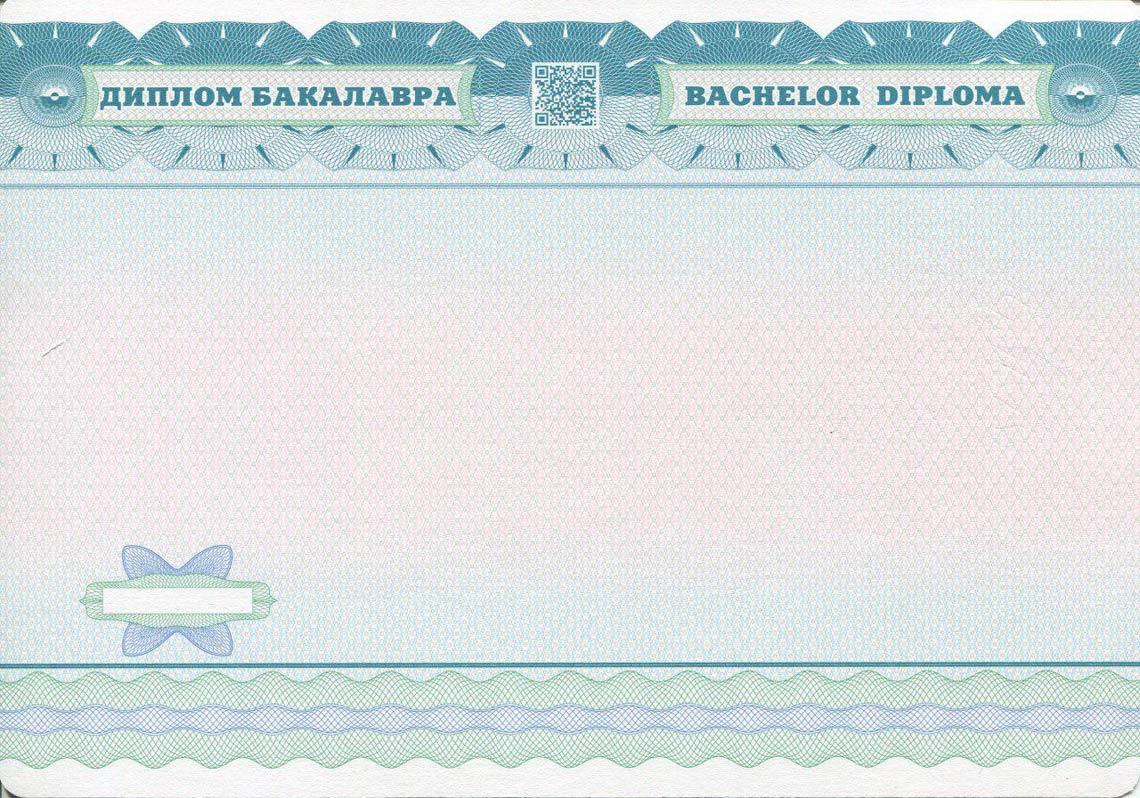 Украинский Диплом Бакалавра в Волжском 2014-2025 обратная сторона